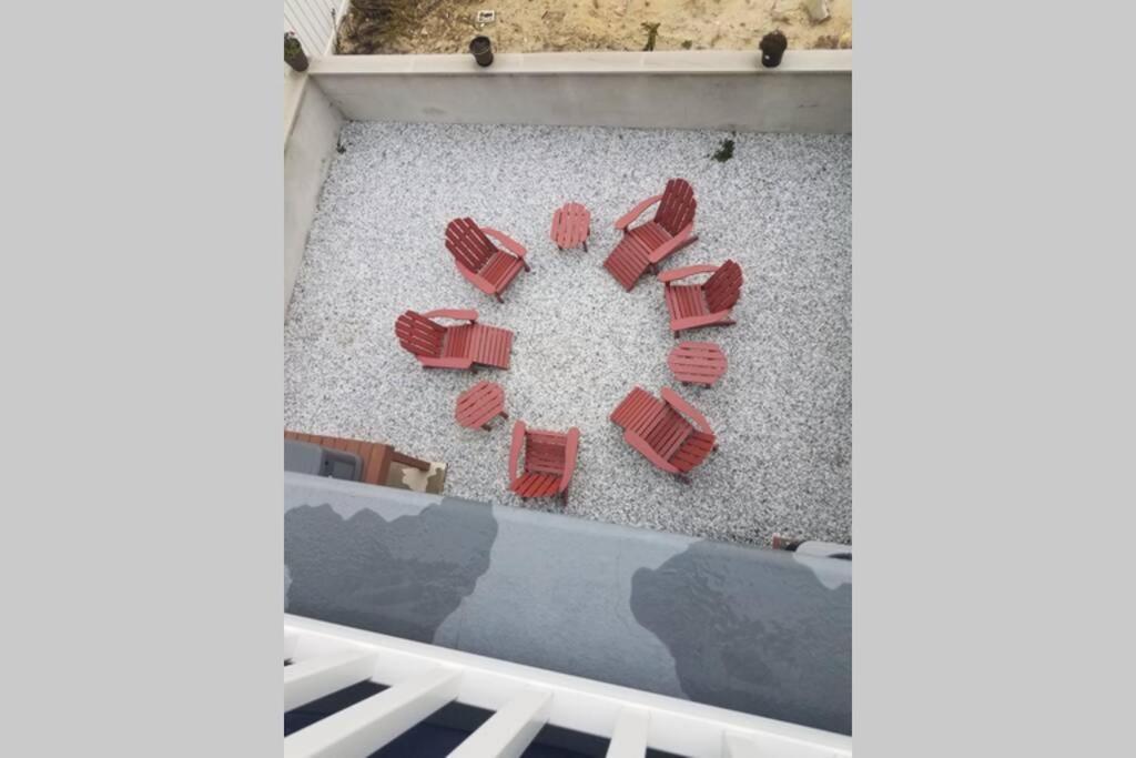 Ocean And Beach Views From Five Decks In Ortley Beach Seaside Heights Exterior foto